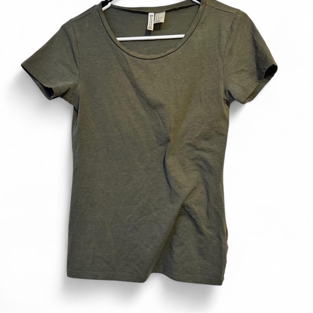 H&M Classic Olive Green Women's Top